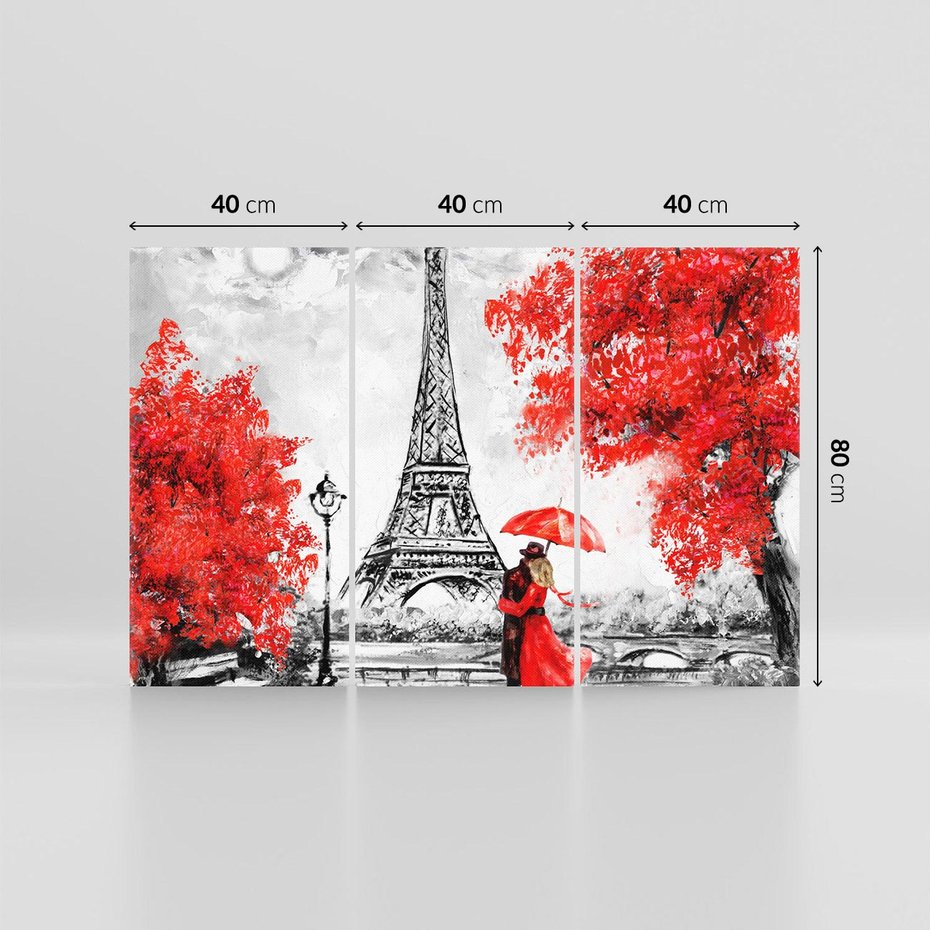 Obraz na płótnie 120x80 - Paryż Wieża - Paryż, Wieża