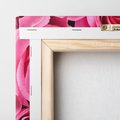 Obraz na płótnie 50x50 - Romantyczne róże w pełnym rozkwicie - róże, kwiaty