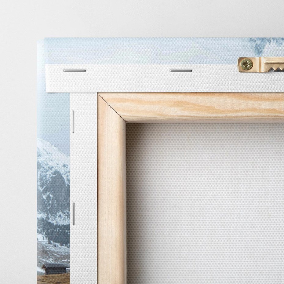 Obraz na płótnie 70x70 - Odkryj Ich Urok - góry, skandynawia