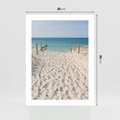 Plakat bez ramy 30x40 - Harmonia plażowego morza - plaża, morze