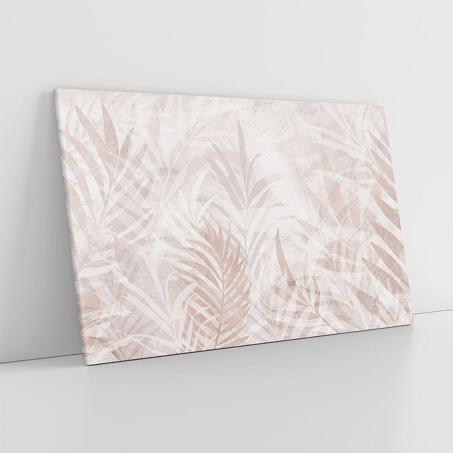 Obraz na płótnie 120x80 - Pejzaż zaklętych uczuć - monochromatyczne, w odcieniach beżu