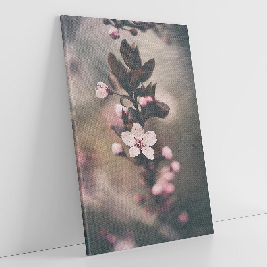 Obraz na płótnie 70x100 - Przemijający Urok - kwitnąca, wiśnia