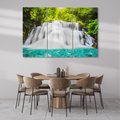 Obraz na płótnie 120x80 - Magiczne wodospady Tajlandii - Tajlandia, wodospad