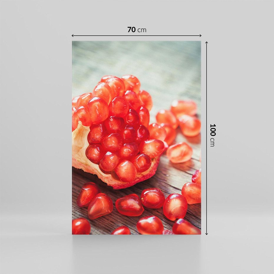 Obraz na płótnie 70x100 - Granatowa Inspiracja Kuchni - granat, kuchnia