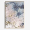 Obraz w ramie 50x70 - Luksusowa Dekoracja - marmur, złoto - rama drewno