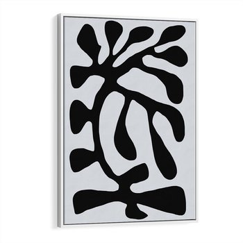 Obraz w ramie 50x70 - Przenikające Refleksje - matisse, sztuka nowoczesna - rama biała