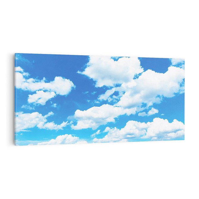 Obraz na płótnie 100x50 - Niebo pełne chmur - niebo, chmury