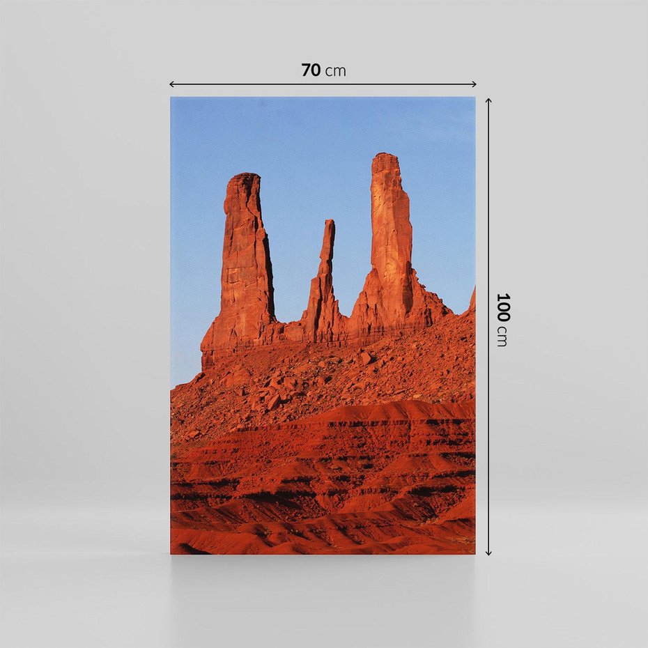 Obraz na płótnie 70x100 - Wielki Kanion - majestat pustyni - Wielki Kanion, pustynia