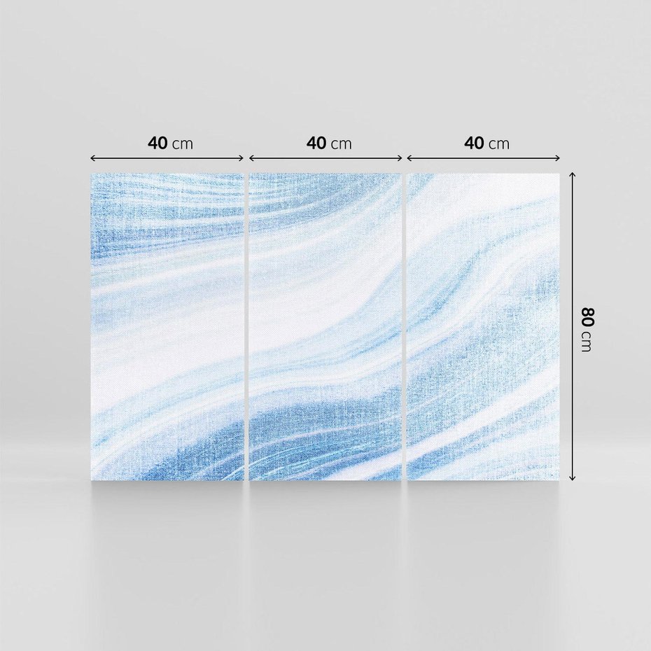 Obraz na płótnie 120x80 - Abstrakcyjna akwarela - abstrakcja, akwarela