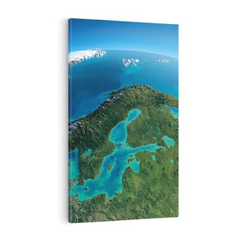 Obraz na płótnie 80x120 - Beztroski widok na ocean - widok, ocean