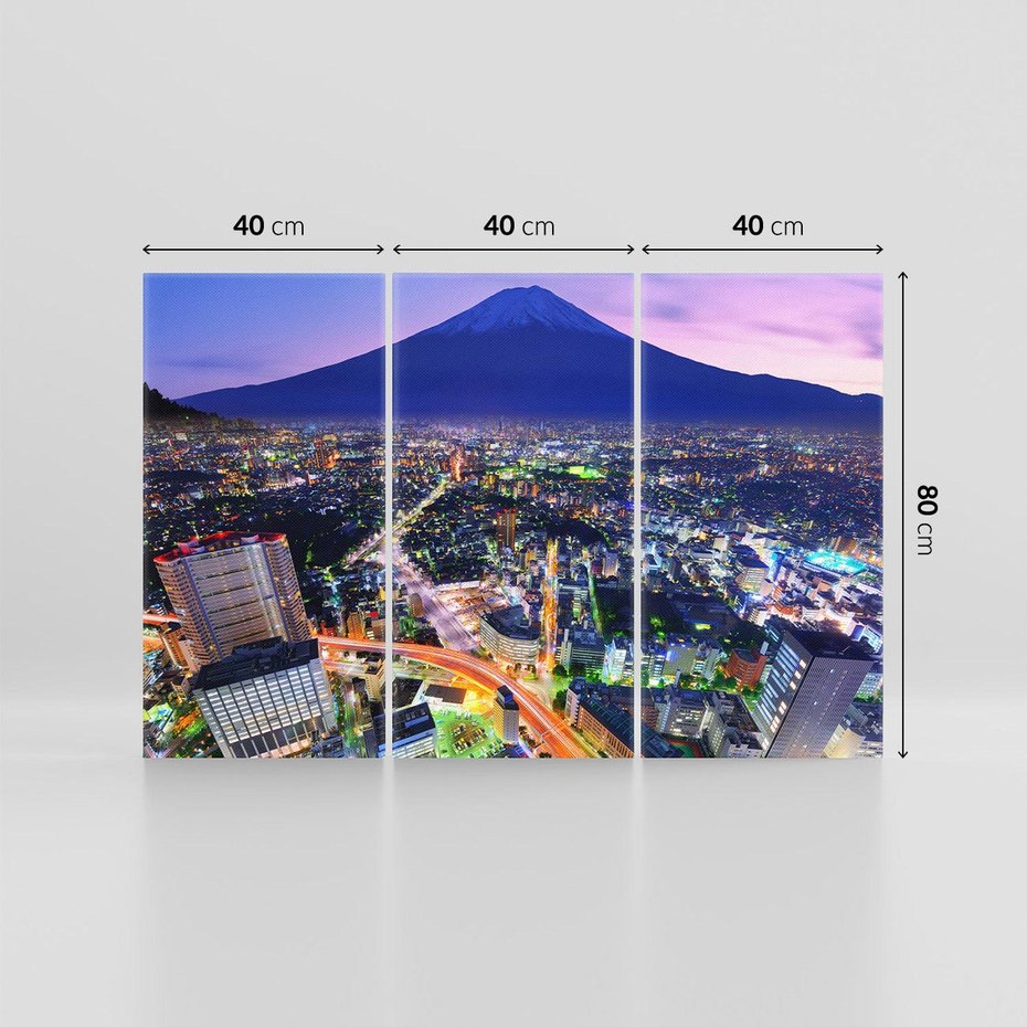 Obraz na płótnie 120x80 - Siła i spokój - wulkaniczne piękno Japonii - wulkan, japonia