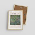Plakat w ramie 30x40 - Reprodukcja Moneta - Monet, reprodukcja - rama drewno