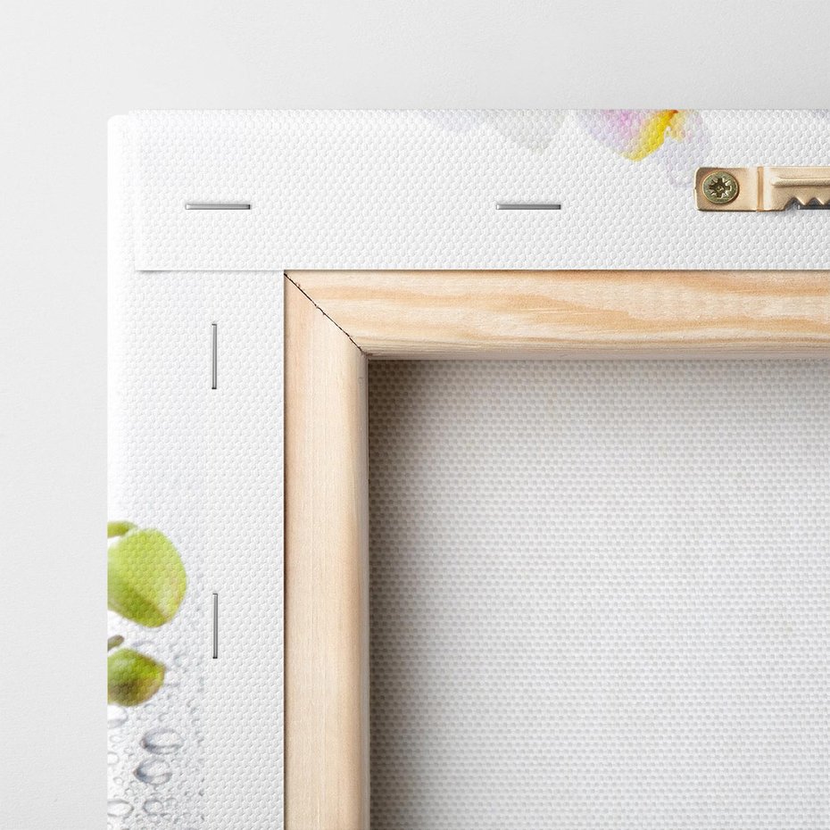 Obraz na płótnie 40x40 - Magia kwiatów - kwiaty