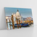 Obraz na płótnie 70x50 - Urok Wenecji - fotografia, przystań w Wenecji