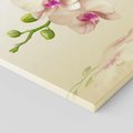 Obraz na płótnie 120x80 - Kwiatowa harmonia w SPA - orchidea, kwiat