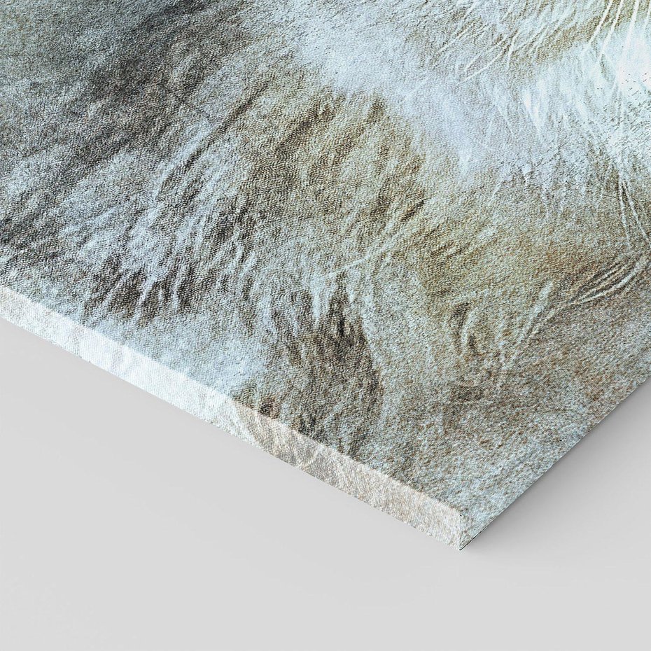 Obraz na płótnie 120x80 - Zwierzęca abstrakcja: Kot - kot, zwierzę