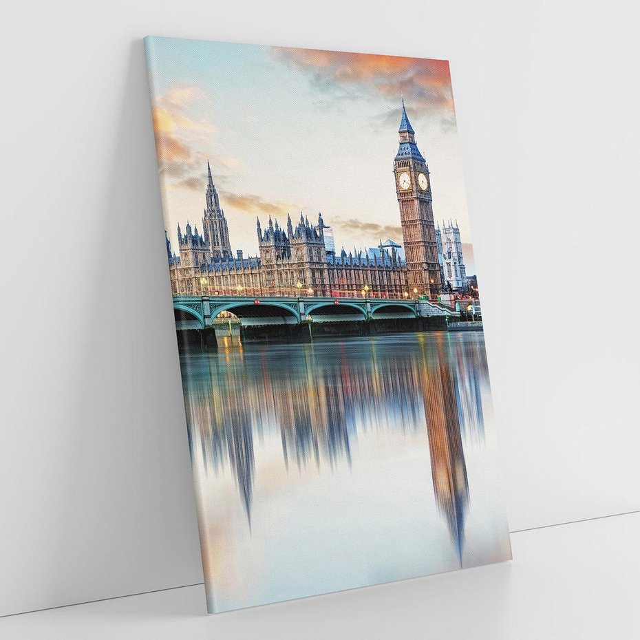 Obraz na płótnie 70x100 - ikona Big Benu - Londyn, Big Ben