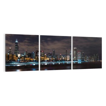 Obraz na płótnie 120x40 - Chicago - Miasto kontrastów - Chicago, USA
