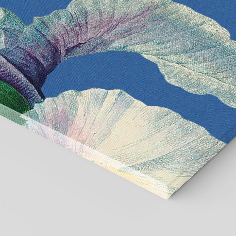 Obraz na płótnie 70x70 - Rapsodia malarskich gestów - wielkie kwiaty, zbliżenie