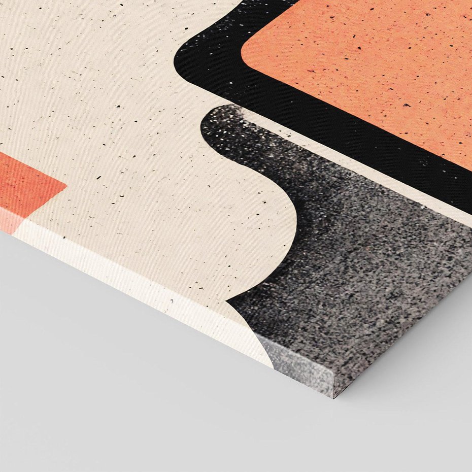 Obraz na płótnie 100x70 - Loftowa Harmonia - abstrakcja, styl loftowy