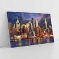 Obraz na płótnie 70x50 - Miasto Nocy - Nowy Jork, miasto
