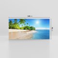 Obraz na płótnie 140x70 - Rajskie plaże Karaibów - Karaiby, plaża