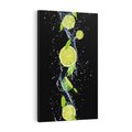 Obraz na płótnie 80x120 - Świeżość Cytrusów - limonki, cytryny