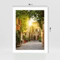 Plakat bez ramy 30x40 - Malownicza Wędrówka - uliczka, perspektywa