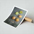 Plakat bez ramy 30x40 - : Zdrowe kąski - kiwi, owoce