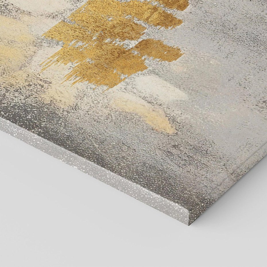 Obraz na płótnie 100x50 - Malowane impresje zmysłów - abstrakcyjne plamy, linie