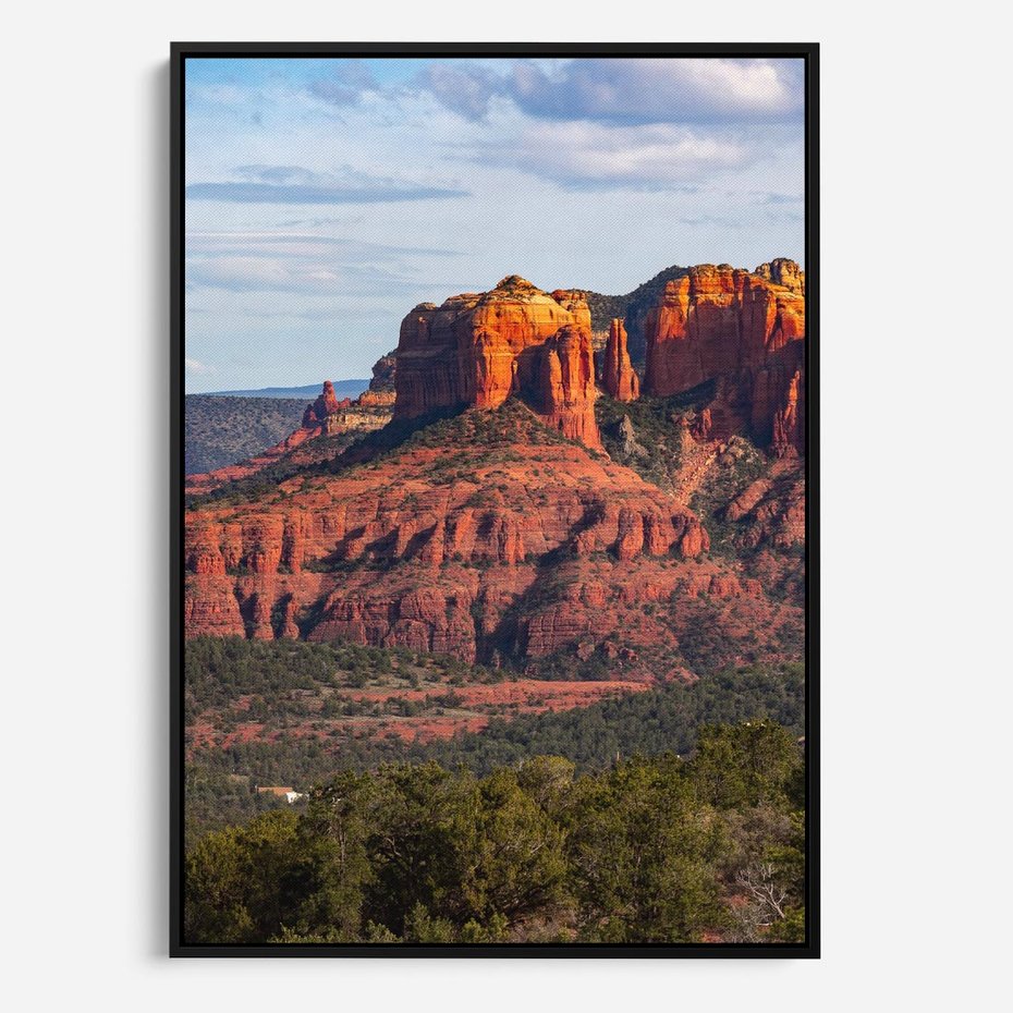 Obraz w ramie 50x70 - Majestatyczny Wielki Kanion - wielki kanion, perspektywa - rama czarna