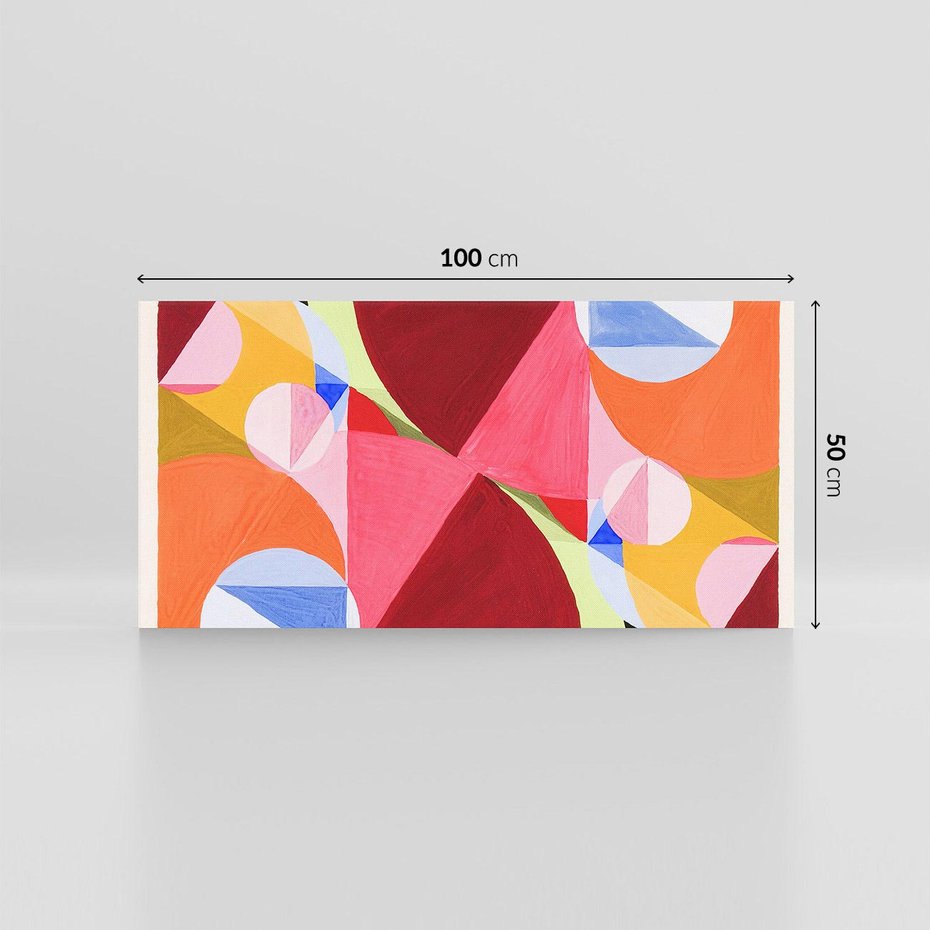 Obraz na płótnie 100x50 - Area Broken by Perpendiculars 1934, Jospeh Schillinger - Reprodukcja - reprodukcja, obraz na płótnie