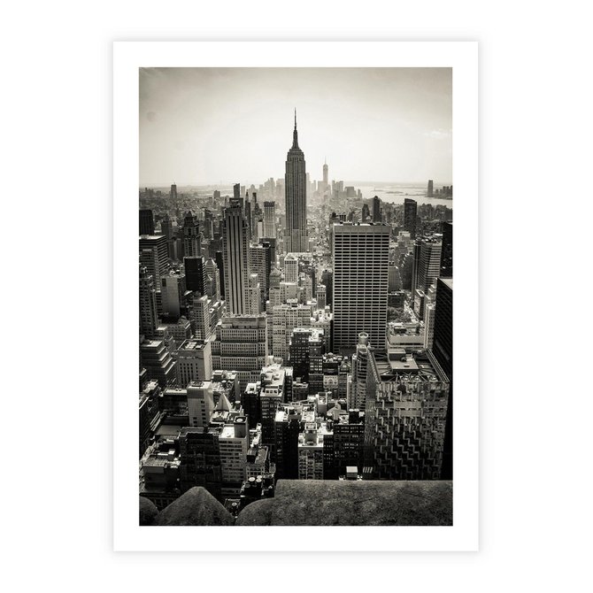 Plakat bez ramy 30x40 - Dusza wielkiego miasta - Manhattan, Nowy Jork