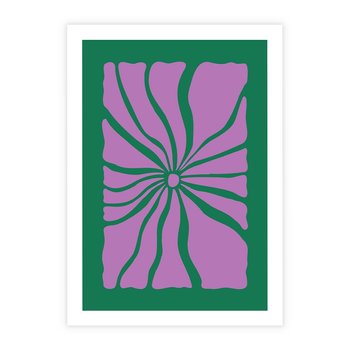 Plakat bez ramy 50x70 - Bezczasowe Impresje - abstrakcyjny plakat, boho styl