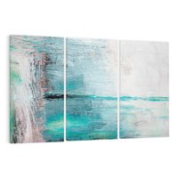 Obraz na płótnie 120x80 - Odbicie utraconych barw - abstrakcja, niepokój