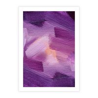 Plakat bez ramy 40x50 - Abstrakcyjna gra kolorów - abstrakcja, akwarela