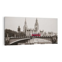 Obraz na płótnie 120x60 - Ikona Londynu - Most - most, Londyn