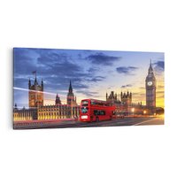 Obraz na płótnie 120x60 - Big Ben - ikona Londynu - Londyn, Big Ben