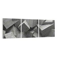 Obraz na płótnie 120x40 - Abstrakcja w Trzech Wymiarach - 3D, abstrakcja