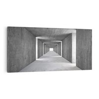 Obraz na płótnie 120x60 - Abstrakcyjna głębia - 3D, tunel
