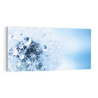 Obraz na płótnie 140x70 - Kwiatowa abstrakcja - abstrakcja, kwiat