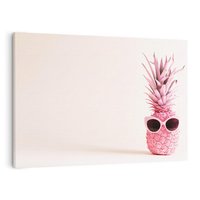 Obraz na płótnie 120x80 - Wakacyjny, ananasowy akcent - ananas, lato