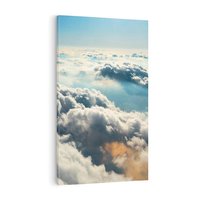 Obraz na płótnie 50x70 - kontemplacja nad horyzontem - niebo, chmury