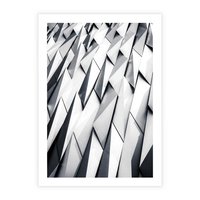 Plakat bez ramy 50x70 - Geometryczna Nowoczesność - nowoczesna architektura, gemetryszne formy