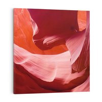 Obraz na płótnie 40x40 - Abstrakcja: wyraz artystycznej wolności - abstrakcja