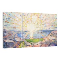 Obraz na płótnie 120x80 - "Solenintro" (1912-1913) Edvard Munch - Reprodukcja - reprodukcja, obraz na płótnie