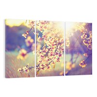 Obraz na płótnie 120x80 - Kwiatowa Wiosna - kwiaty, wiosna