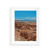Plakat w ramie 50x70 - Wielki Kanion - wielki kanion, krajibraz - rama biała