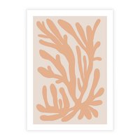 Plakat bez ramy 21x30 - Rozkwitające Abstrakcje - nowoczesna sztuka, plakat modern