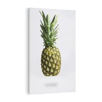 Obraz na płótnie 50x70 - Ananas Egzotyczne Odkrycie - ananas, owoc
